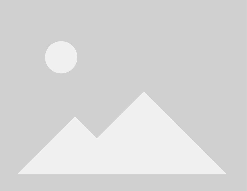 Image placeholder with a grey background and a white sun hanging over two white mountains